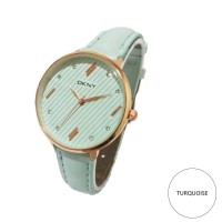 JAM TANGAN DKNY KULIT JT0410 WANITA CEWEK GROSIR MURAH ilf