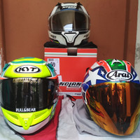 Helm Nolan Kyt Tsr ram 4 arai, not kbc ink agv ls2 airoh hjc