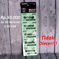 Baterai Jam Tangan / Battery / batre Sony ORIGINAL new