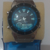 Jam tangan Casio Marine Gear WR100M Ori Asli