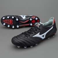 Sepatu Bola Mizuno original Morelia Neo II MIJ MD Black P1GA165101
