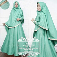 Jual Gamis syari maxi baju muslimah dress xl jumbo bigsizs big size pesta Murah