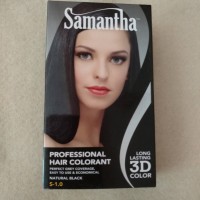 Cat Rambut Samantha Hair Colorant Natural Black