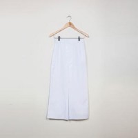 Rok SMA Span Panjang WOFFI Karet Size 7 8 Putih Limited