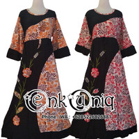 Jual Batik Pekalongan / Daster Panjang Batik / Busana Muslim Batik Murah