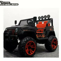 MAINAN ANAK MOBIL AKI JEEP RUBICON.(5 GEARBOX) HEAVY DUTY