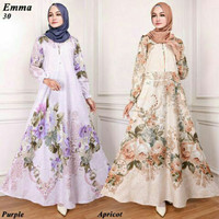 Maxi Emma 30 Baju Muslim Wanita Gamis Model Kekinian Terbaru