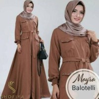 BIG SALE HARGA TERMURAH Dress Muslim Wanita Myra / Baju Gamis Syari Fa
