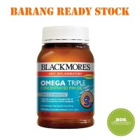Jual Blackmores Omega Triple Concentrated Odourless Fish Oil - 150 kapsul Murah