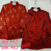 baju Kemeja Formal Kemeja Cheongsam Imlek Pria Dewasa Import ( Sutera)