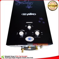 NIKO Gas water Heater NK 6LD-Hitam