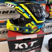 BEST SELLER HELM FULL FACE!! HELM KYT CROSS OVER STEP UP