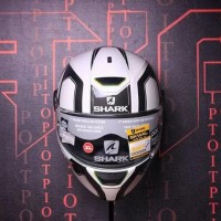 LIMITED HELM FULL FACE!! SHARK SKWAL TRION WHITE (NOT AGV ARAI SHOEI