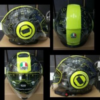 LIMITED HELM HALF FACE!JAMINAN KUALITAS HELM HALF FACE! HELM AGV K3
