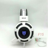 HEADSET GAMING REXUS F15 Mic LED LIGHT