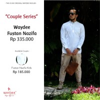BAJU KOKO MUSLIM COUPLE AYAH ANAK LENGAN PANJANG WAYDEE FUSTAN NAZIFA