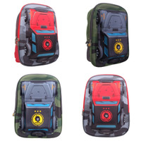 tas ransel anak lucu unik 4D foam karakter mobil jeep army Cannon