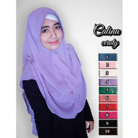 Terbaru Jilbab Instan Khimar Syari Ceruti kalina HIjab Terkini