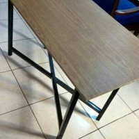 meja lipat 120x60 laptop cafe bazar meja belajar untuk anak sekolah