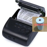 Jual Mini Portable Bluetooth Thermal Receipt Printer Zjiang Android