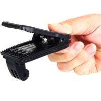 Clip Clamp Mount untuk GoPro / Xiaomi Yi - Hitam