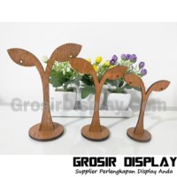 Display Anting Giwang Kayu Tempat Pajangan Perhiasan Aksesoris Anting