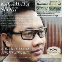 frame kacamata minus sport (frame+lensa) reebok508 lensa berubah warna