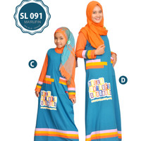 GAMIS COUPLE IBU DAN ANAK TERBARU MURAH