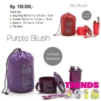 Tupperware Promo Red Blush Purple Blush Tempat Makan Minum Murah