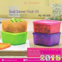 Tupperware Small Summer Fresh Wadah Tempat Makan Murah