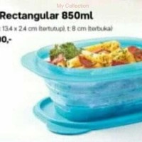 Tupperware Go Flex Rectangular Goflex Tempat Makan Fleksibel Murah