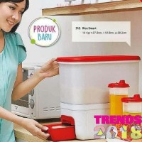 Tupperware Rice Smart Dispenser Tempat Beras Ukuran 10Kg 10 Kg Murah