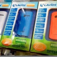 Jual Power bank Lavios 5200 MAH (REAL KAPASITAS) Limited Murah