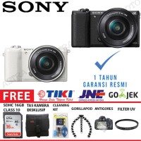 SONY ALPHA A5100 - SONY A5100 KIT 16-50 GARANSI RESMI 1 Berkelas