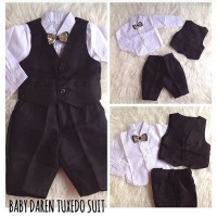 Baby Darren Tuxedo Suit / Tuxedo Bayi / Jas Bayi / Baju Pesta