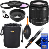 Canon EF-S 18-55mm f/3.5-5.6 IS II SLR Standard Zoom Lens Dlx Acc Kit