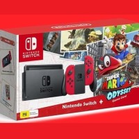 Jual Nintendo Switch Console : Super Mario Odyssey Bundle Murah
