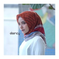 Jual Murah Hijab Printing / Jilbab Segi Empat Deenay - IZORA
