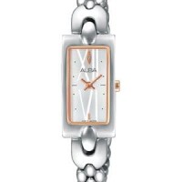 Alba AEGD41X1 Ladies Jam Tangan Wanita AEGD41 Silver Kotak Original
