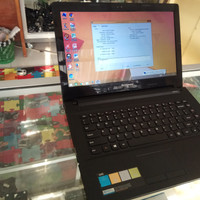 Laptop Slim
Lenovo G40
Intel Celeron N2180 2.16ghz.Ram 2gb.hdd 500gb