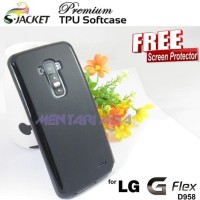 Jual Softcase For Lg G-Flex D958 : S-Jacket Premium Matte Tpu (+ Free