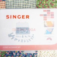 Dijual Sepatu Mesin Jahit Portable 15 Pcs Merk Singer (Original