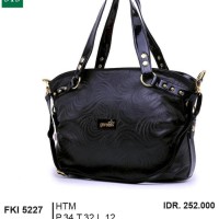 Tas Handbag Kasual Wanita hitam Garsel FKI 5227 ori original murah