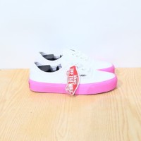 Sepatu Vans Authentic Grade Original Warna Putih Pink Women Wanita