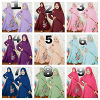 Jual baju muslim anak syari muslimah gamis dress pesta syar'i syari'i long Murah