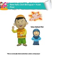 Jual Hafiz Doll Bilingual versi 4 + Hafizah Pilot Murah