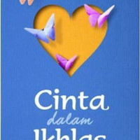 Buku novel cinta dalam ikhlas