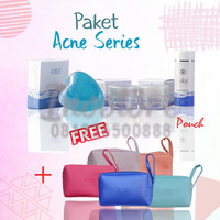 Termurah Paket Jerawat Krim Jerawat Glansie Luxury Skincare Bedak Muka