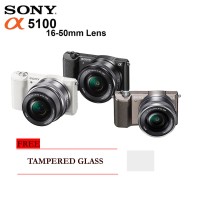 Sony Alpha A5100 Kit 16-50mm, Mirrorless Free Tampered Glass