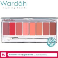 Lip Palette ChocoAholic - Wardah Lipstik ilf